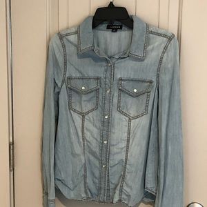 Trouve - Chambray Button-down